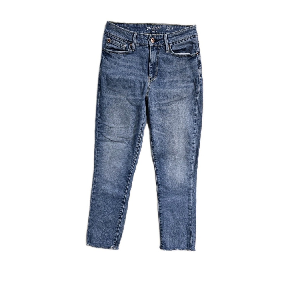 denizen jeans Levi's Women's Hi-rise Skinny Ankle Cut Off 27 Blue Logo